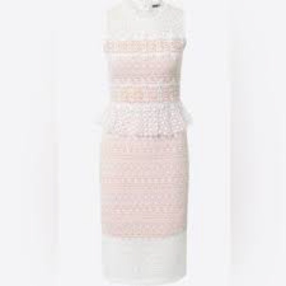 French Connection Ramona White Lace Dress NWT